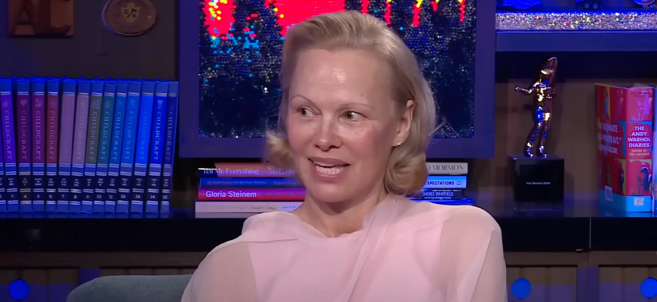 Pamela shut down the speculation (Watch What Happens Live/Bravo)