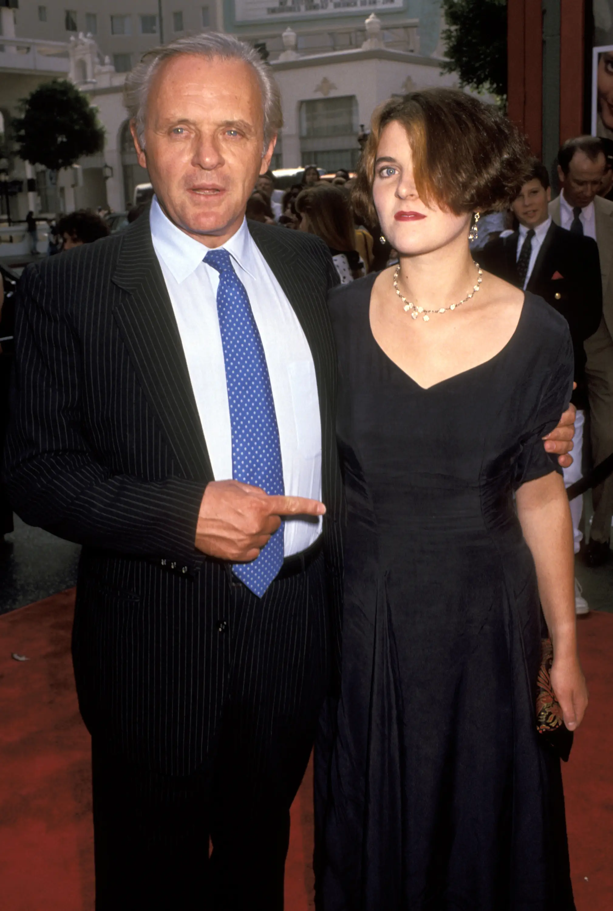 Anthony Hopkins spoke of his estranged daughter (Ron Galella, Ltd. / Contributor / via Getty)