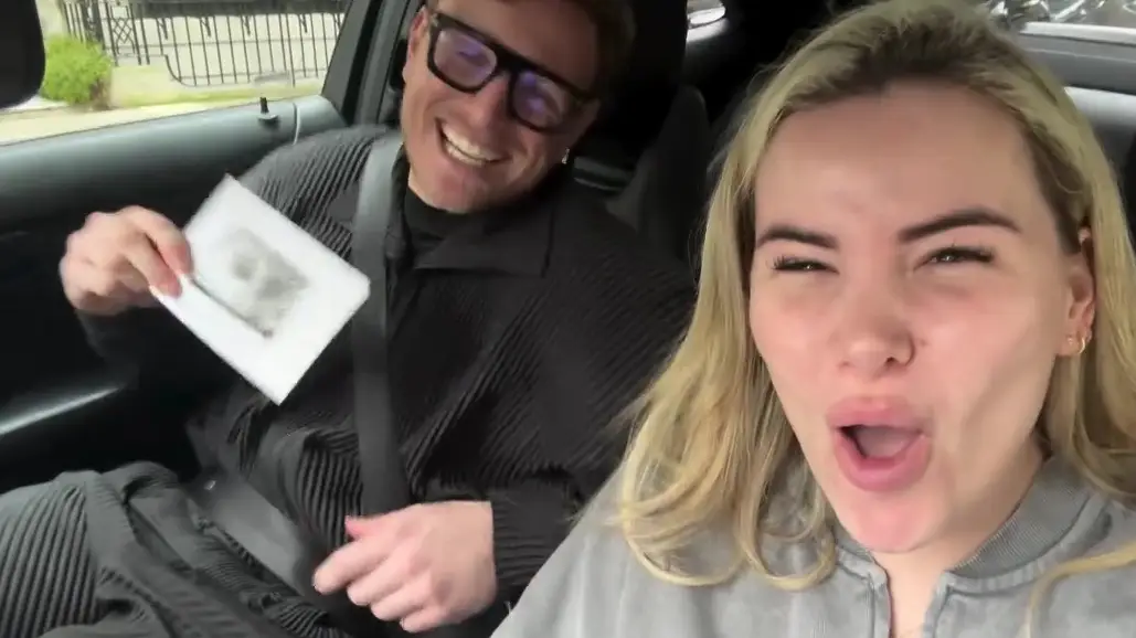 The baby will be their second child (Instagram/@georgiakousoulou)