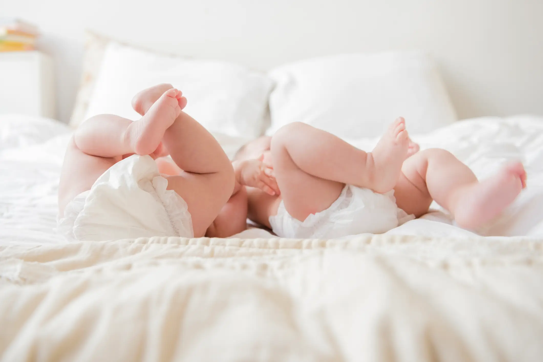 One poor mum has worried about changing the names of her twin babies (getty stock images)