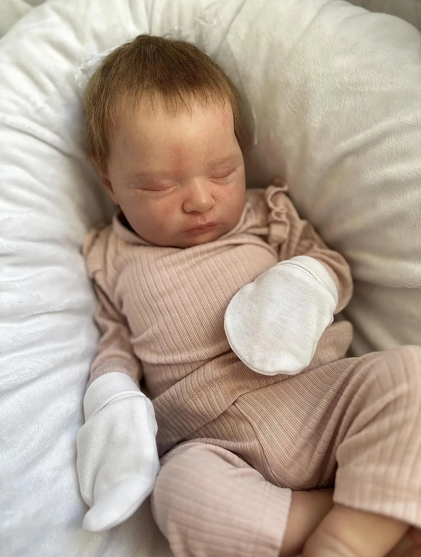 The unnamed woman adopted her first reborn after suffering several losses.