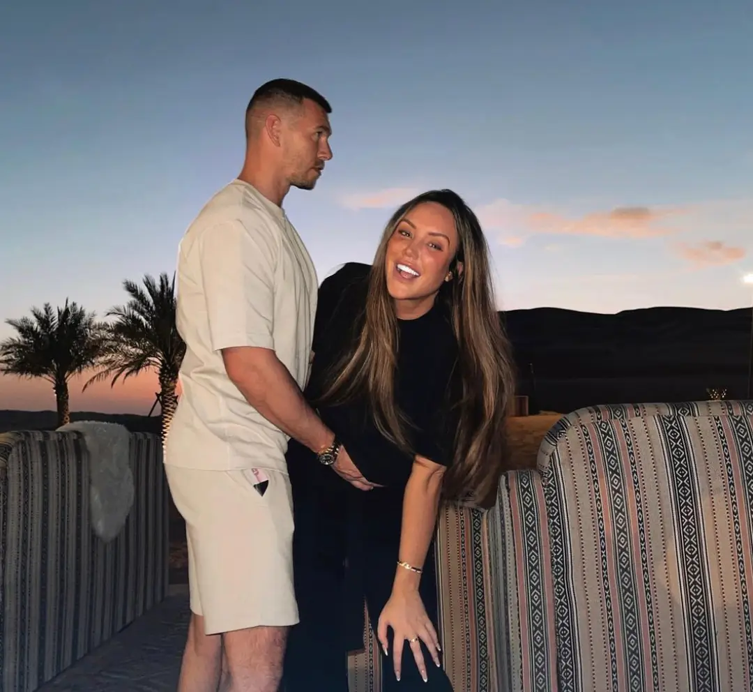 The pair went public with their relationship at the beginning of 2022. (