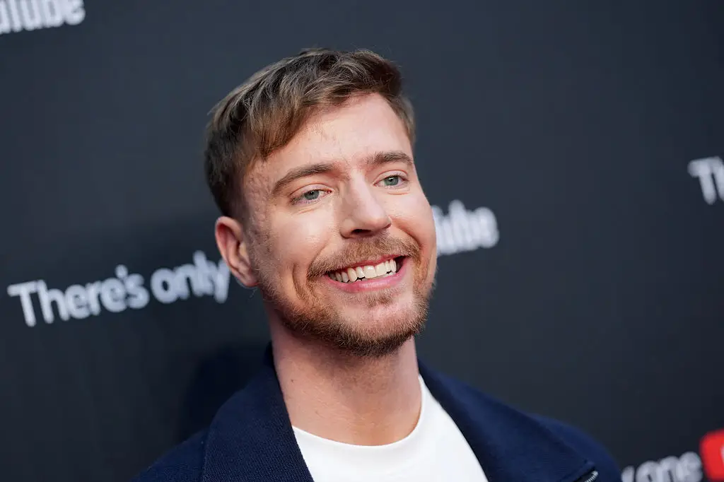 American YouTuber, MrBeast, 27, shocked fans after revealing he was 'borrowing' money off his mum for his upcoming wedding (John Nacion / Contributor / Getty Images)