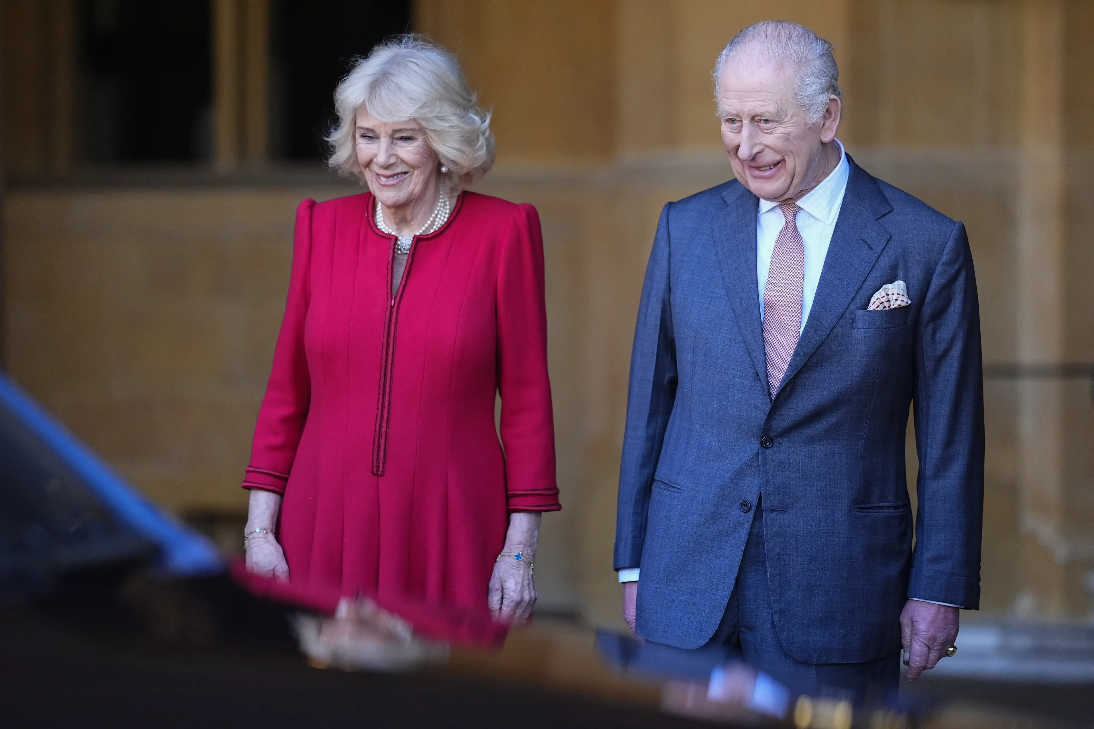 Social media users have shared their anger at the decision to visit the US (Aaron Chown / POOL / AFP via Getty Image)