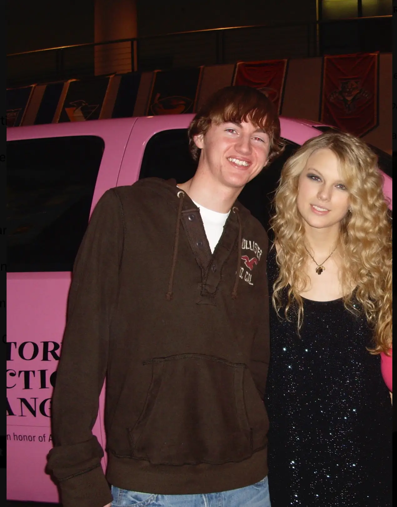 Andy Slye claimed to be Taylor high-school boyfriend (X/@slye)