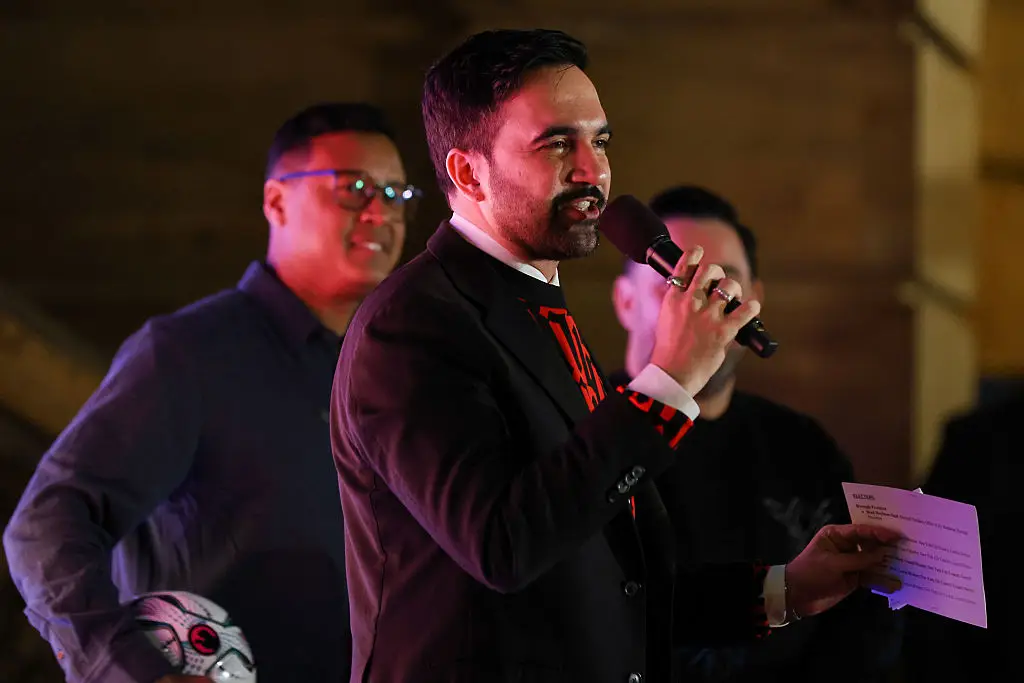 Zohran Mamdani was elected mayor of New York City in the November 2025 general election (Heather Khalifa/Bloomberg via Getty Images)