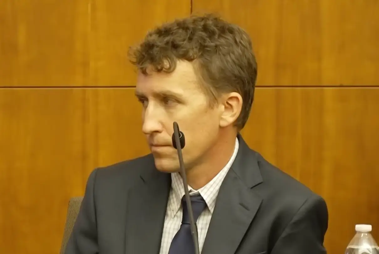 Patrick Clancy revealed how he discovered the children dead in the basement (Plymouth Superior Court)