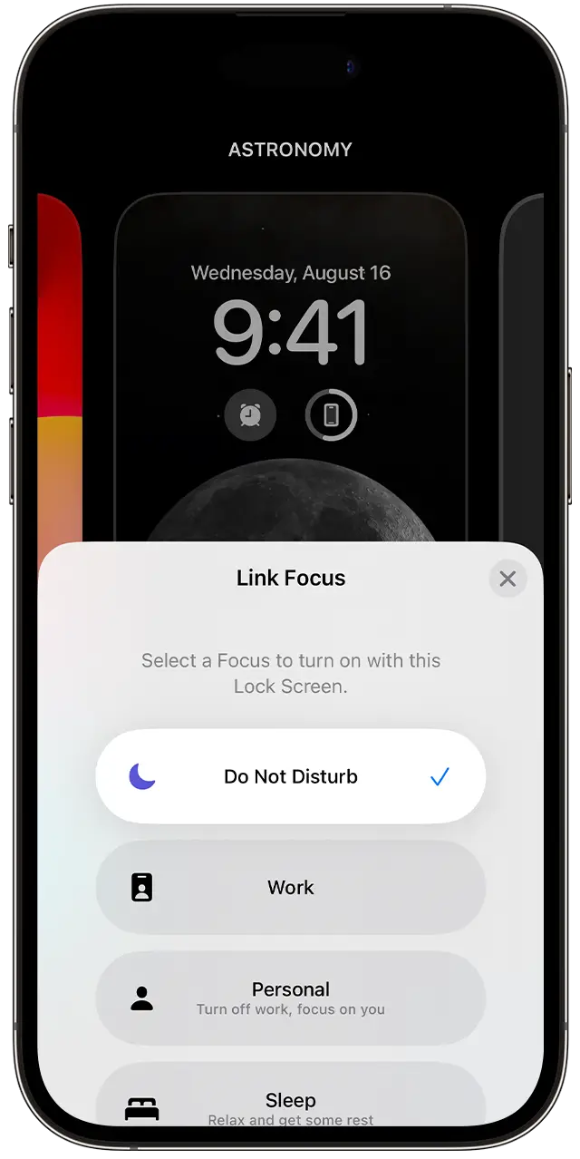 The Do Not Disturb feature can help reduce stress and anxiety. (Apple)