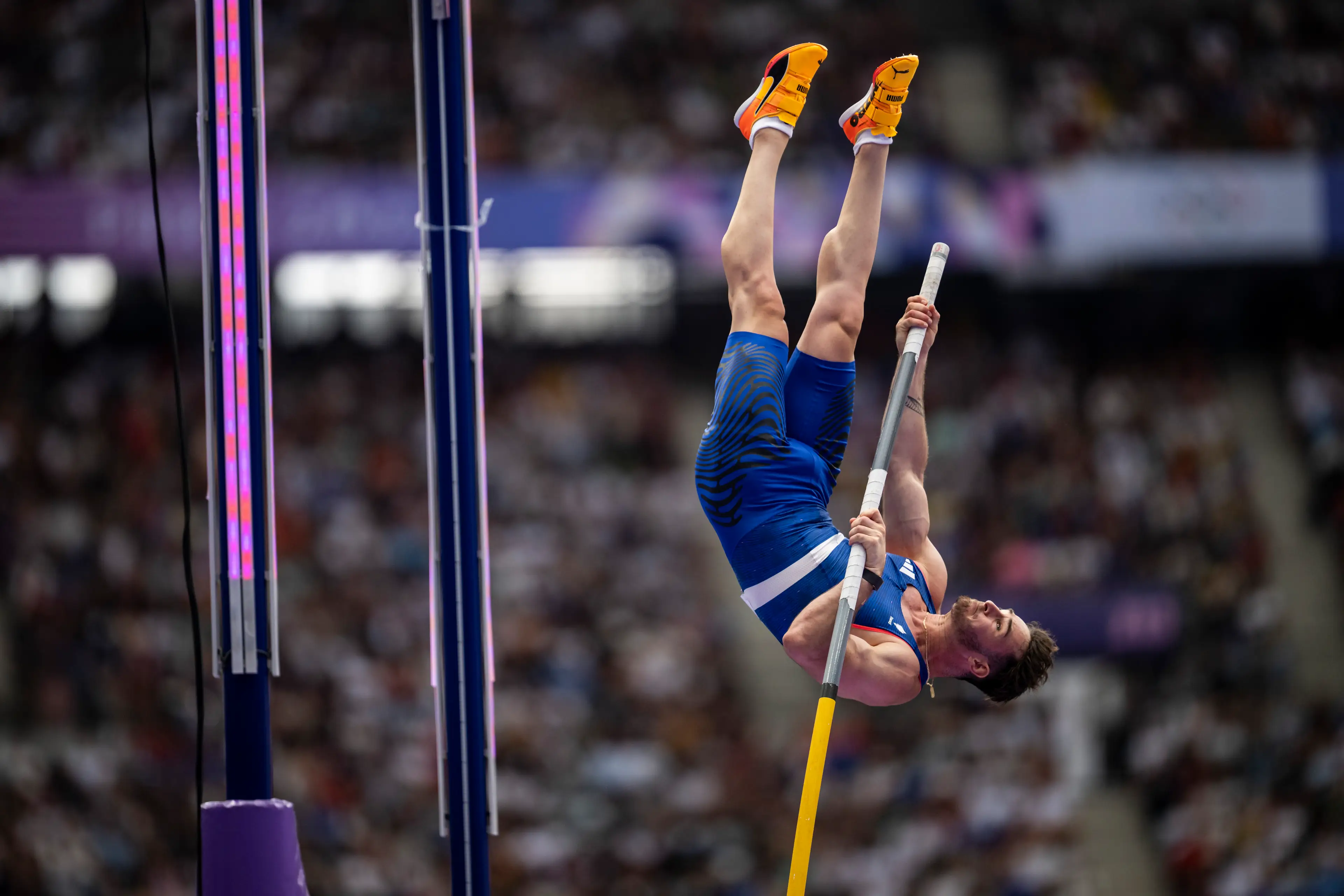 Ammirati had his Olympic dreams crushed when the pole fell down (Kevin Voigt/GettyImages)