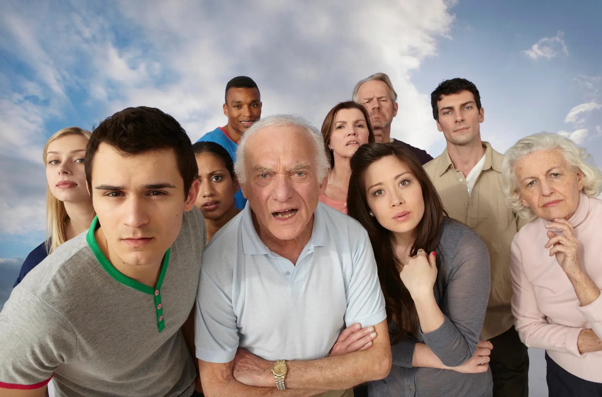 Scophobia is characterised by an excessive and irrational fear of being stared at or watched by others (Getty Stock Image)
