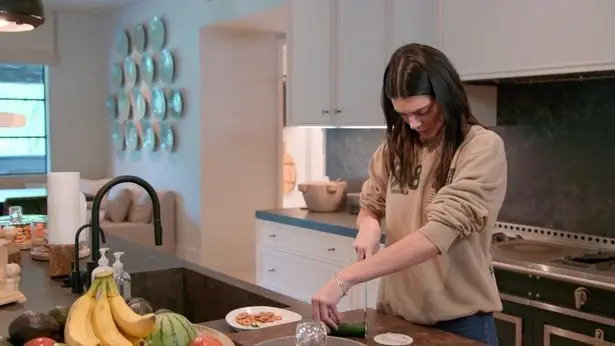 Kendall's kitchen skills leave a lot to be desired. (