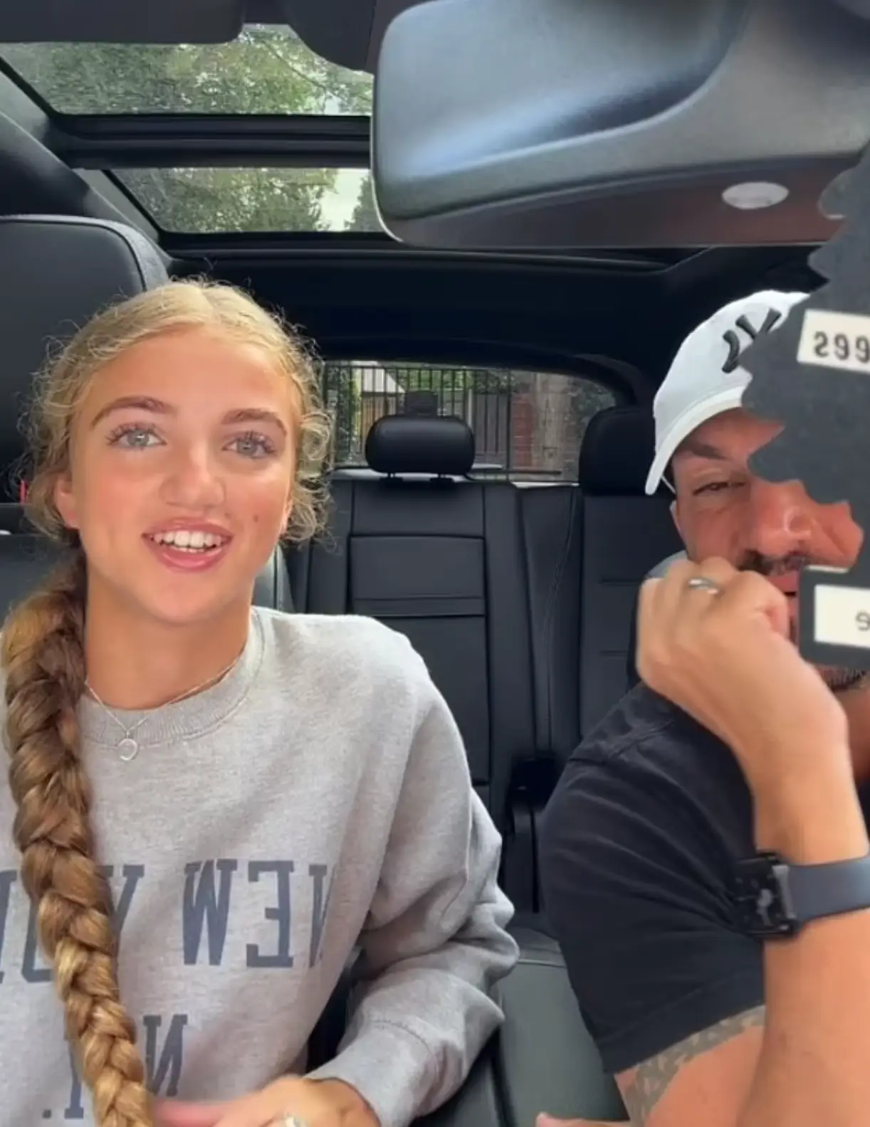 Princess Andre revealed her results live on Instagram.