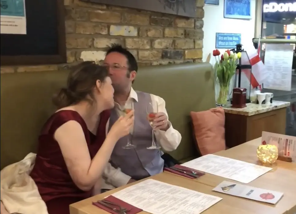 Sarah opened up about her hubby's sweet response (Supplied)