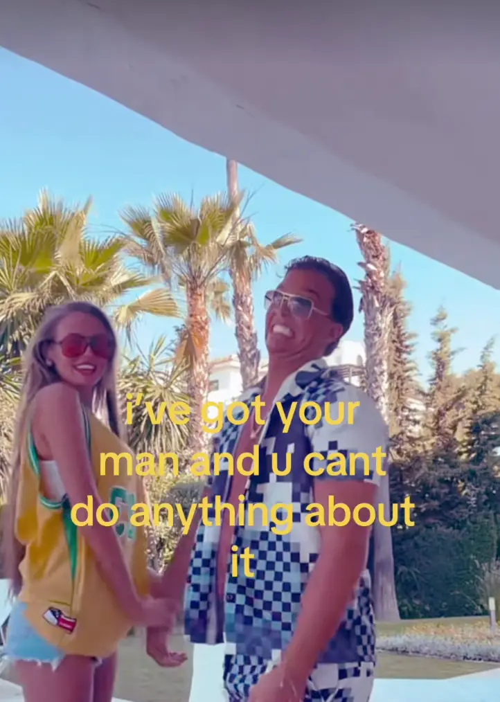 The pair have been enjoying making TikToks together during their honeymoon (TikTok/@venezuelaffury)