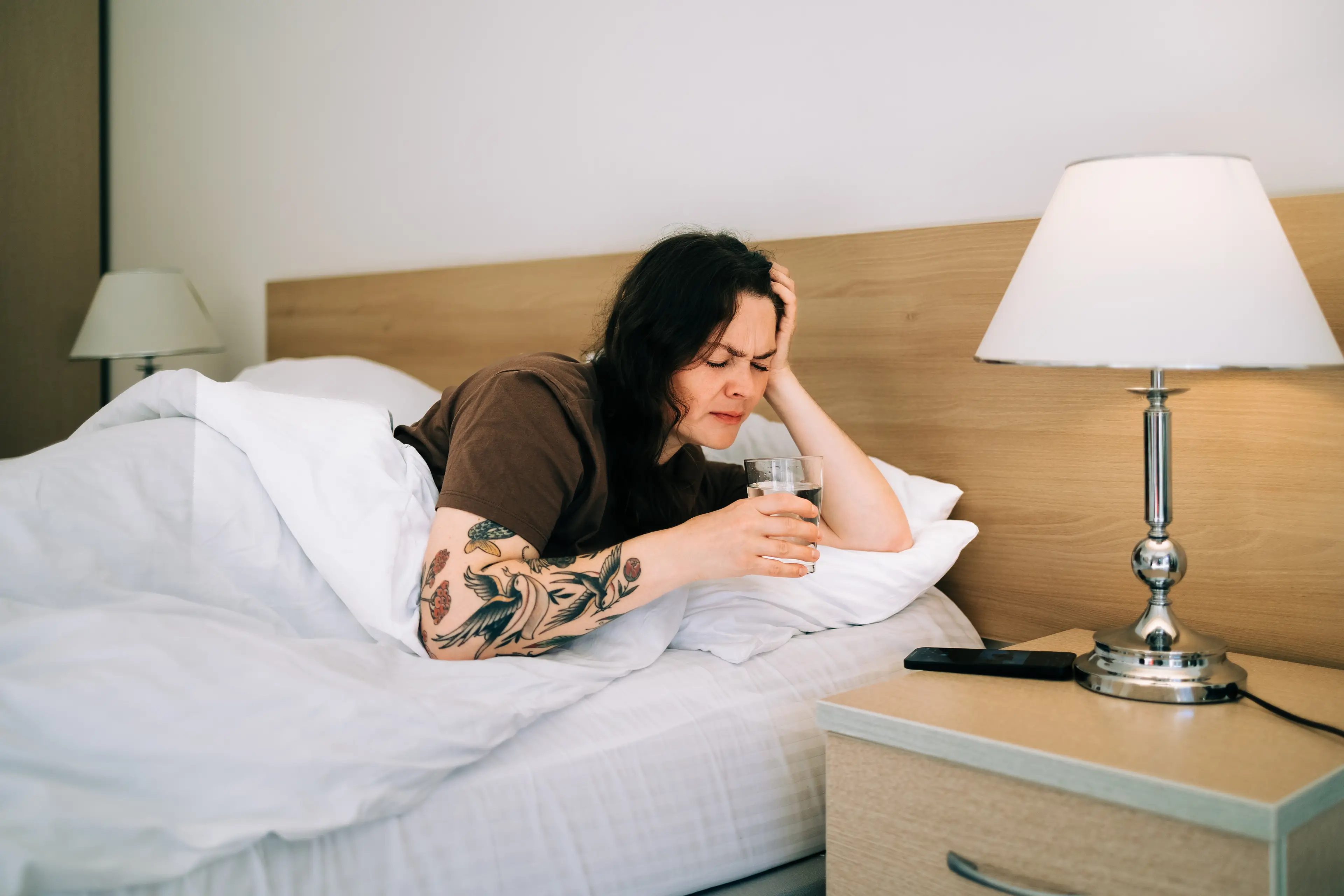 Hangovers can cause dire symptoms, such as headaches and stomach issues (Getty Stock Image)