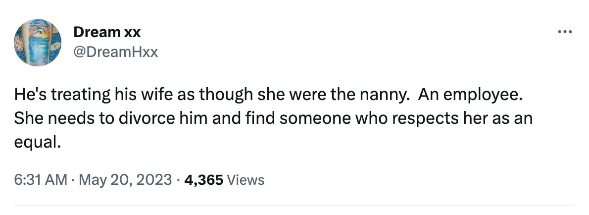 Some Twitter users are shocked by the man's actions.