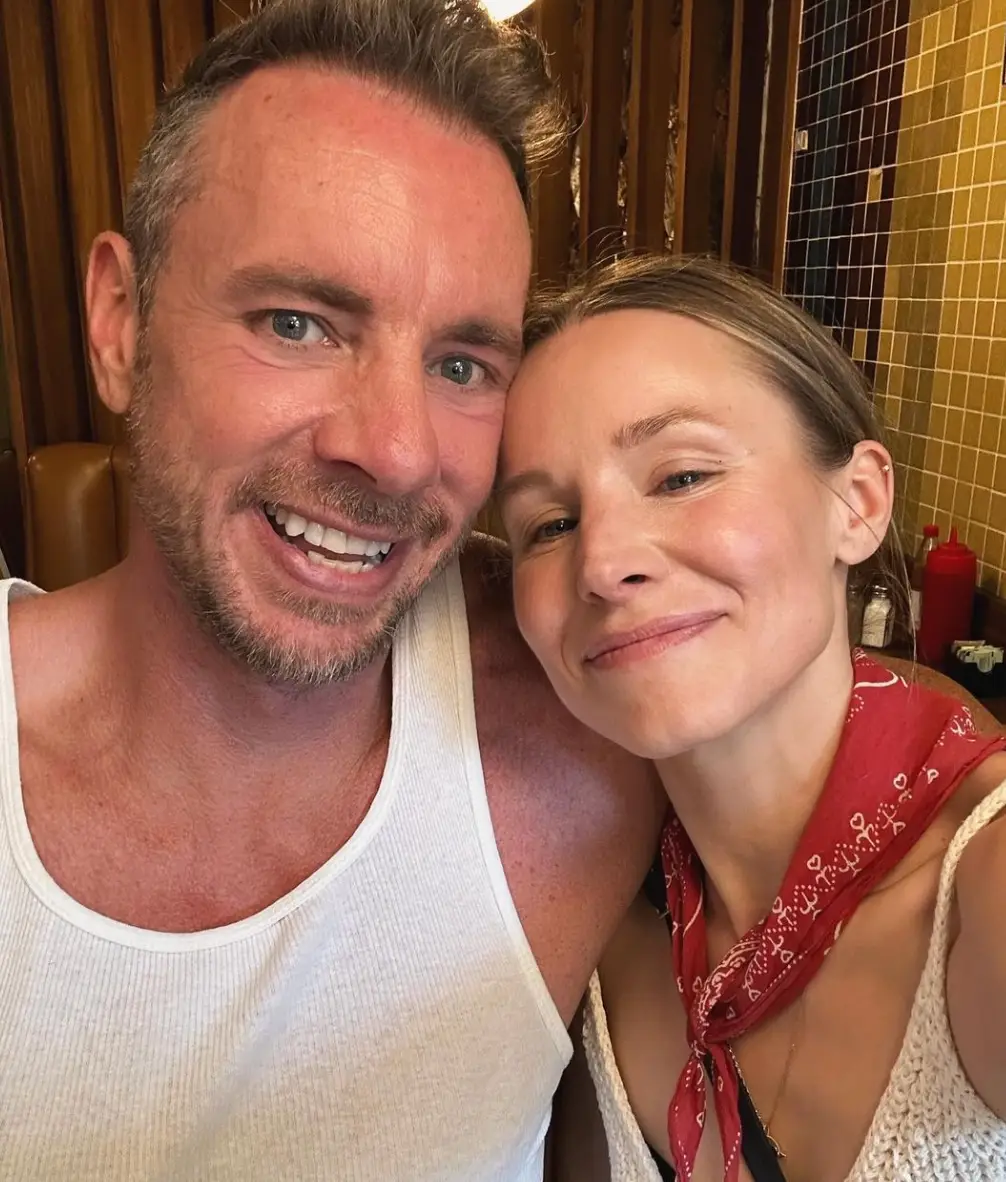 The couple share two daughters (Instagram/@kristenanniebell)
