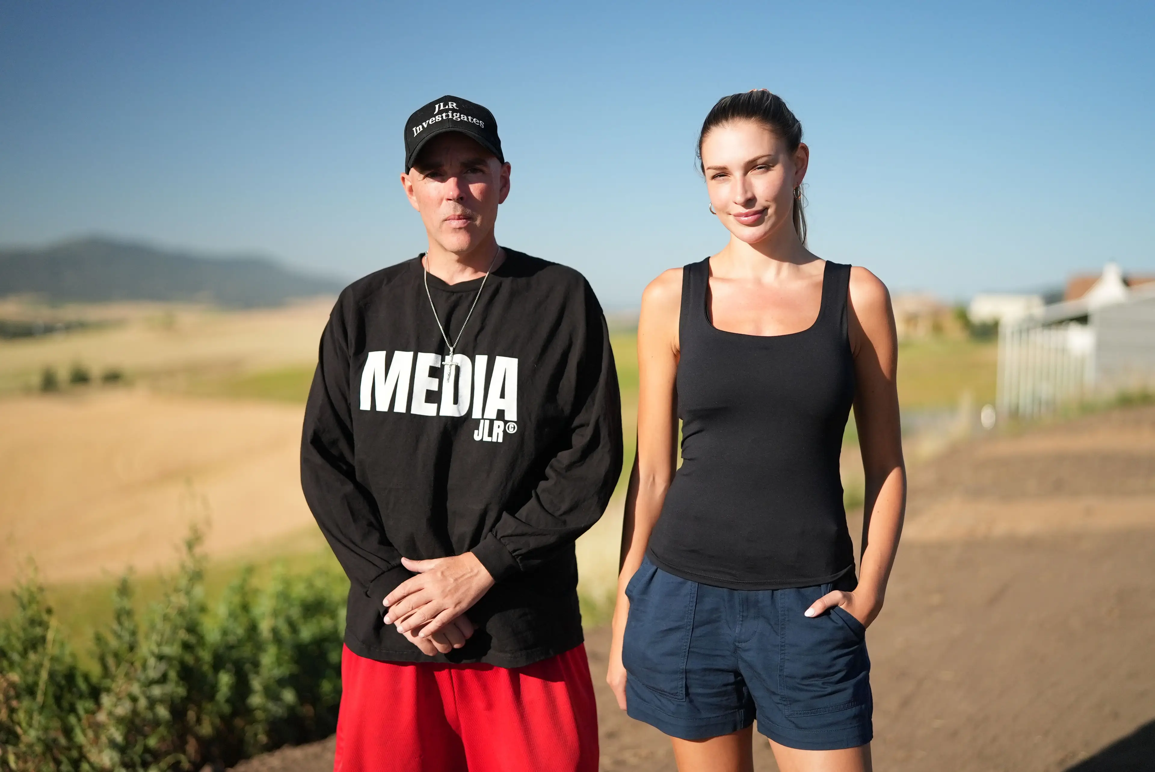 Zara met up with true crime sleuths along the journey.