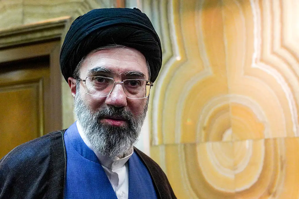 The remarks were reportedly made before Iranian Supreme Leader Mojtaba Khamenei's first statement to the nation (HAMED JAFARNEJAD/Getty Images) 