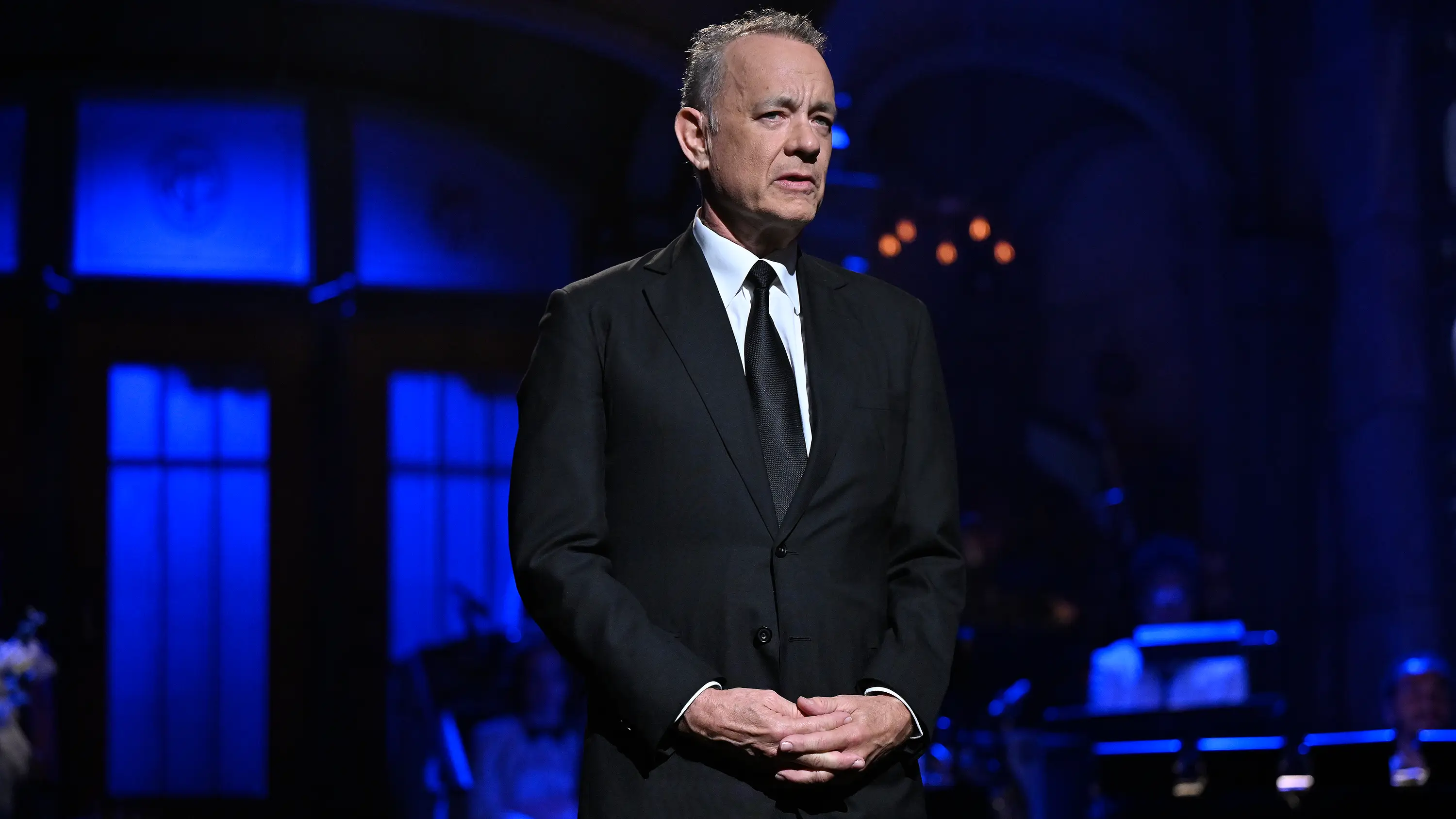 Tom Hanks appears to have predicted backlash from Trump supporters over controversial SNL skit with prophetic defence