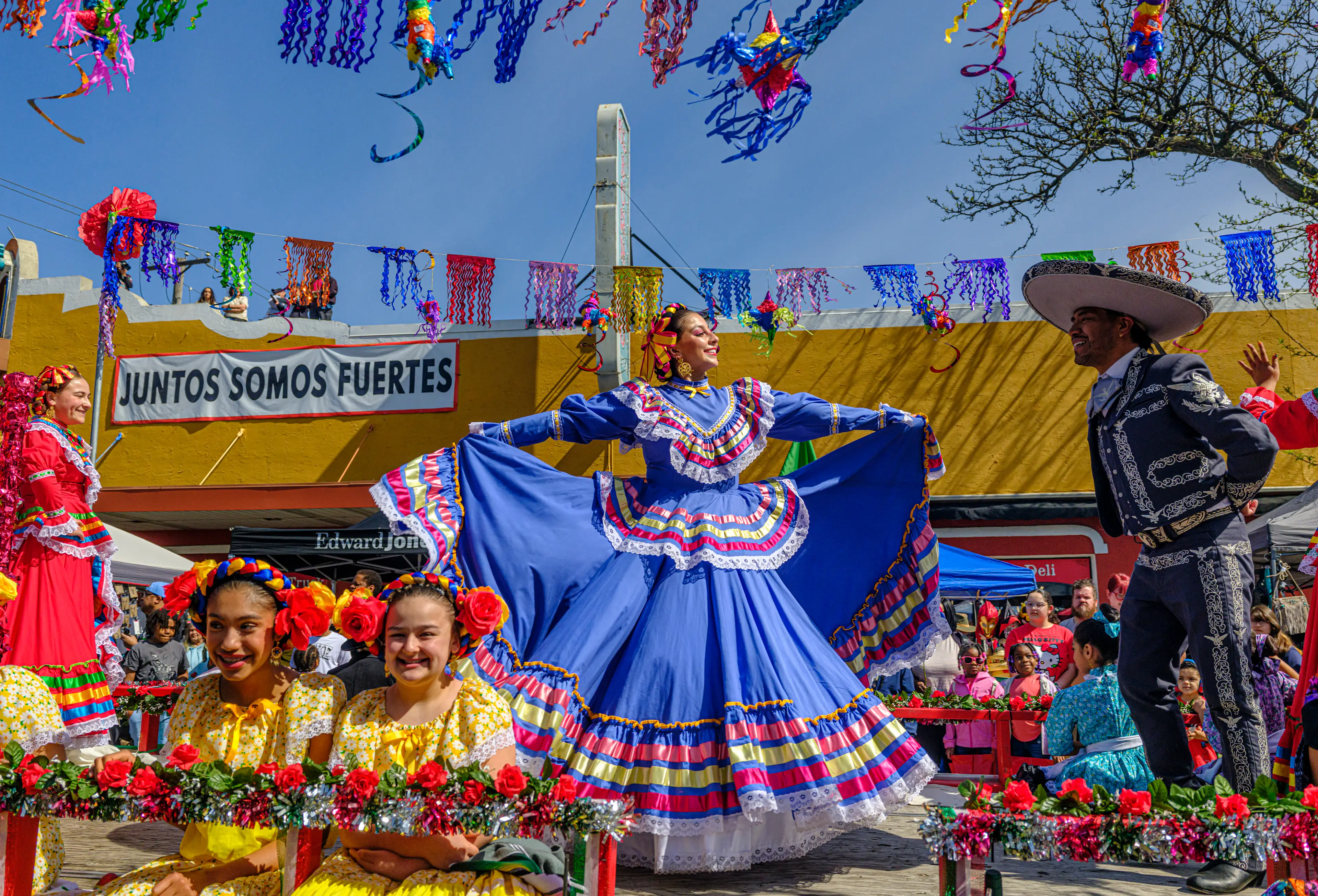 Cinco de Mayo is Spanish for 'Fifth of Mayo' (Kerem YUCEL / AFP via Getty Images)