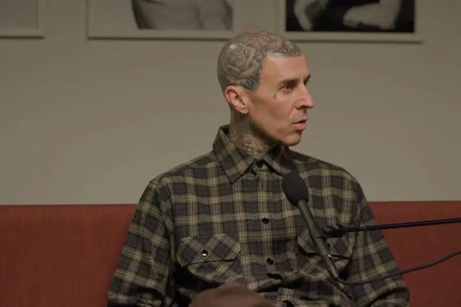 Travis opened up about their decision to talk about their miscarriage in hopes it would help others (YouTube/NYT)