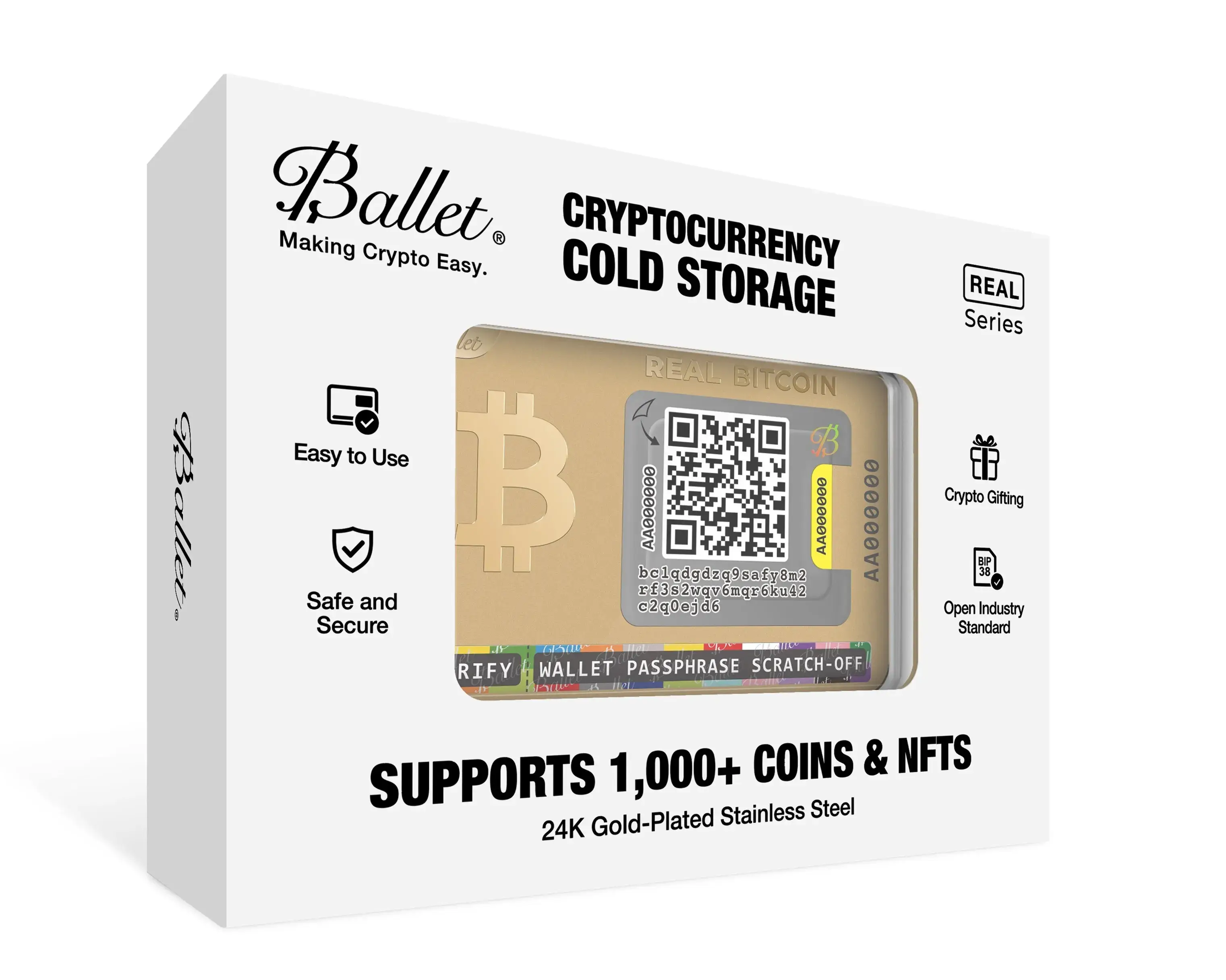 Who doesn't want a gold plated crypto wallet? (Distinctive Assets)