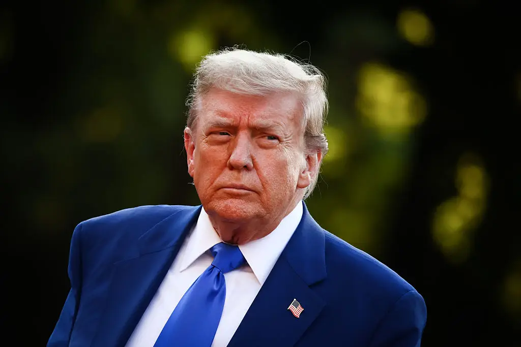 A security expert has promptly shut down the Trump 'body double' conspiracy (NurPhoto / Contributor / Getty Images)