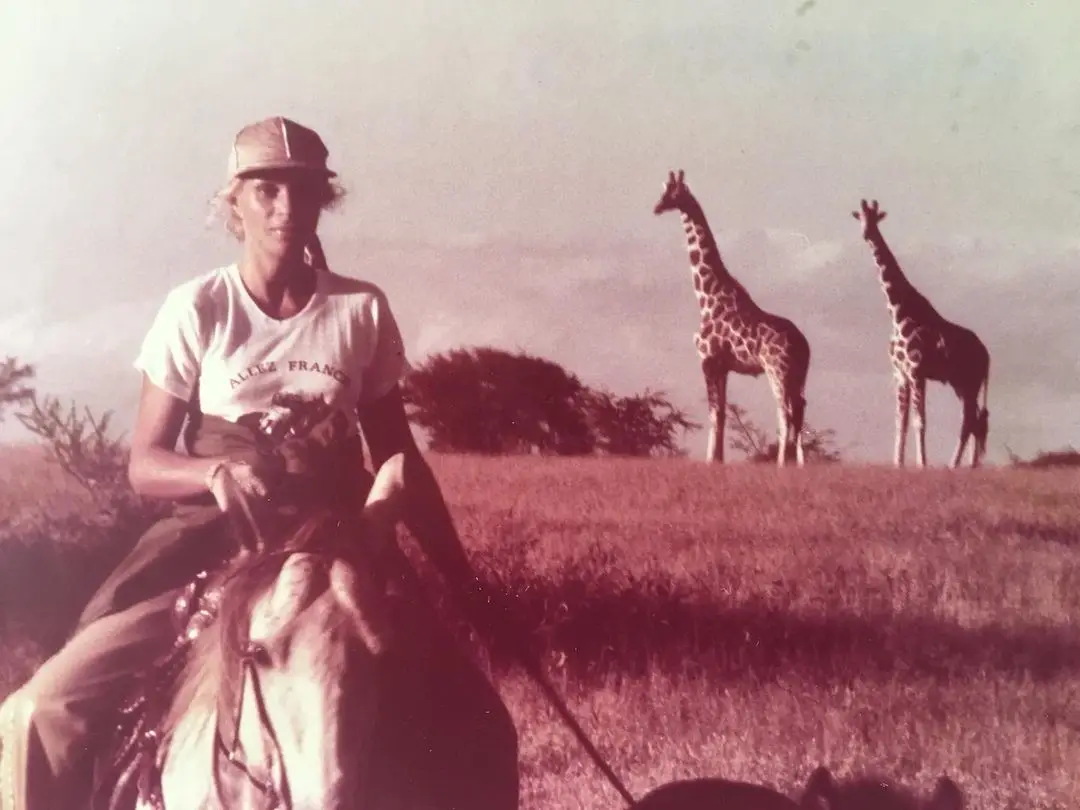 She also posted a throwback snap.