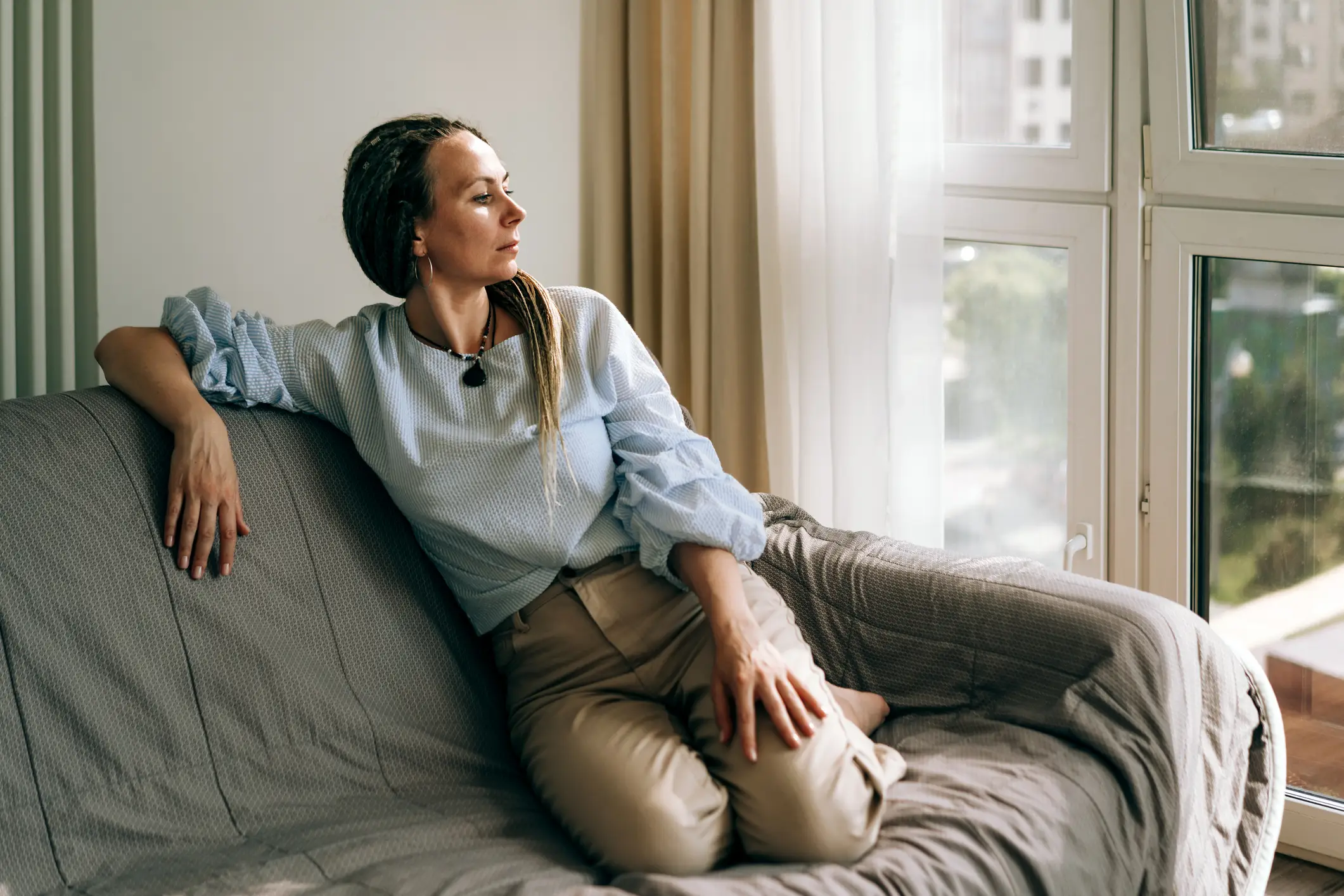 Perimenopause is the period of time between having a menstrual cycle and entering menopause (Getty Stock Image)