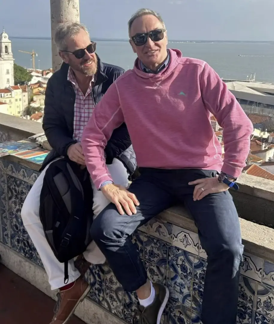 Ivar Mountbatten married James Coyle in 2018 (Instagram/ivar_mountbatten)