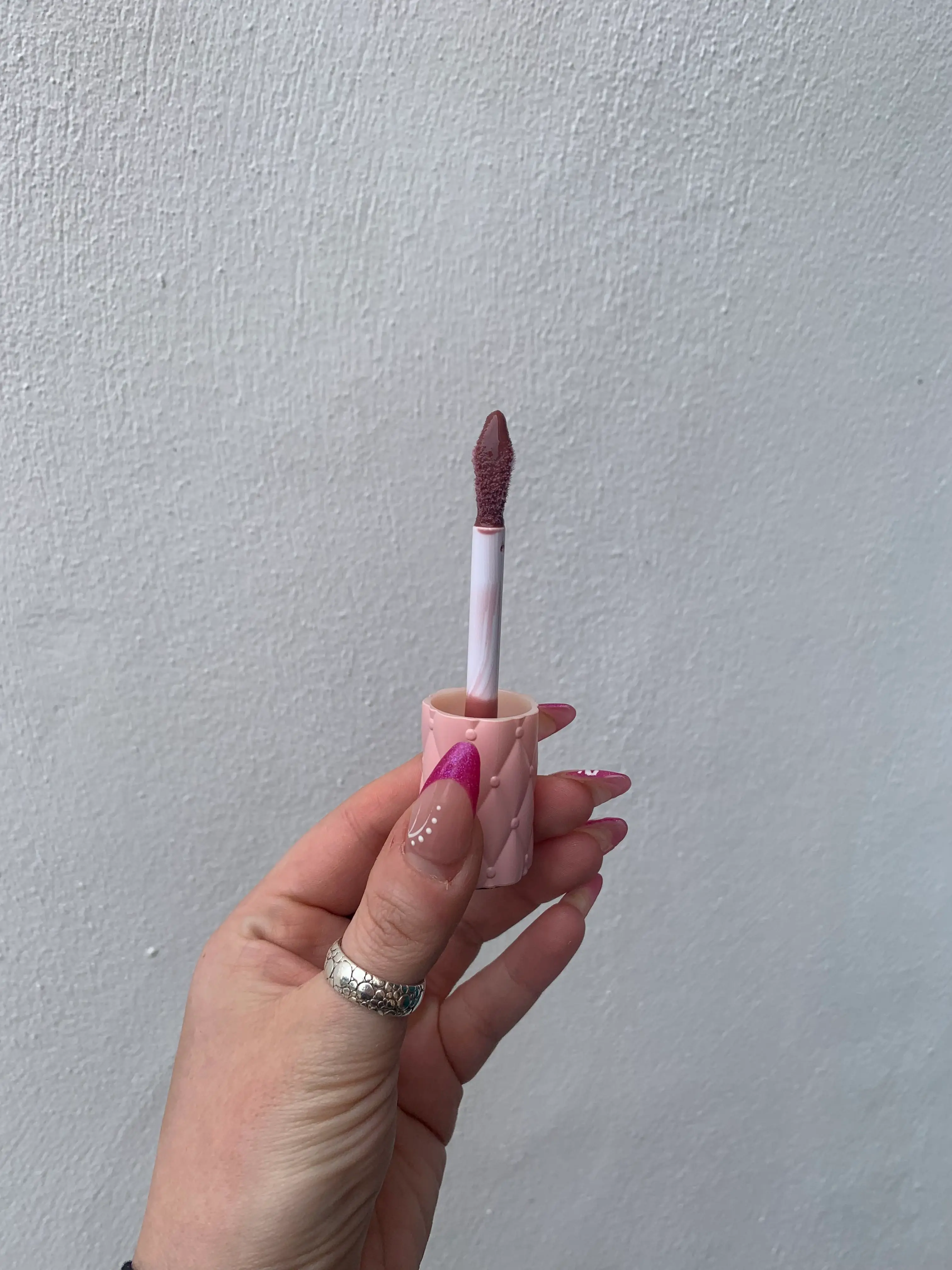 The diamond tip makes for a super precise application. (Supplied)