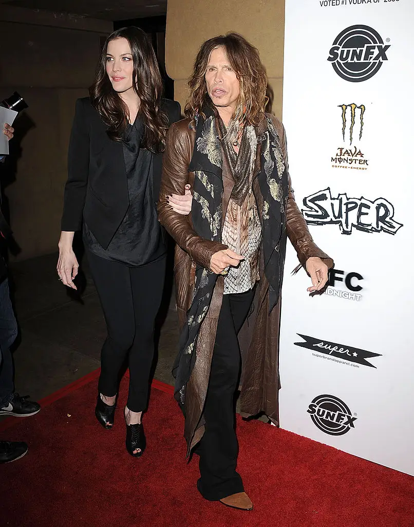 Steven Tyler was struggling with drugs at the time of her conception (Steve Granitz/WireImage)