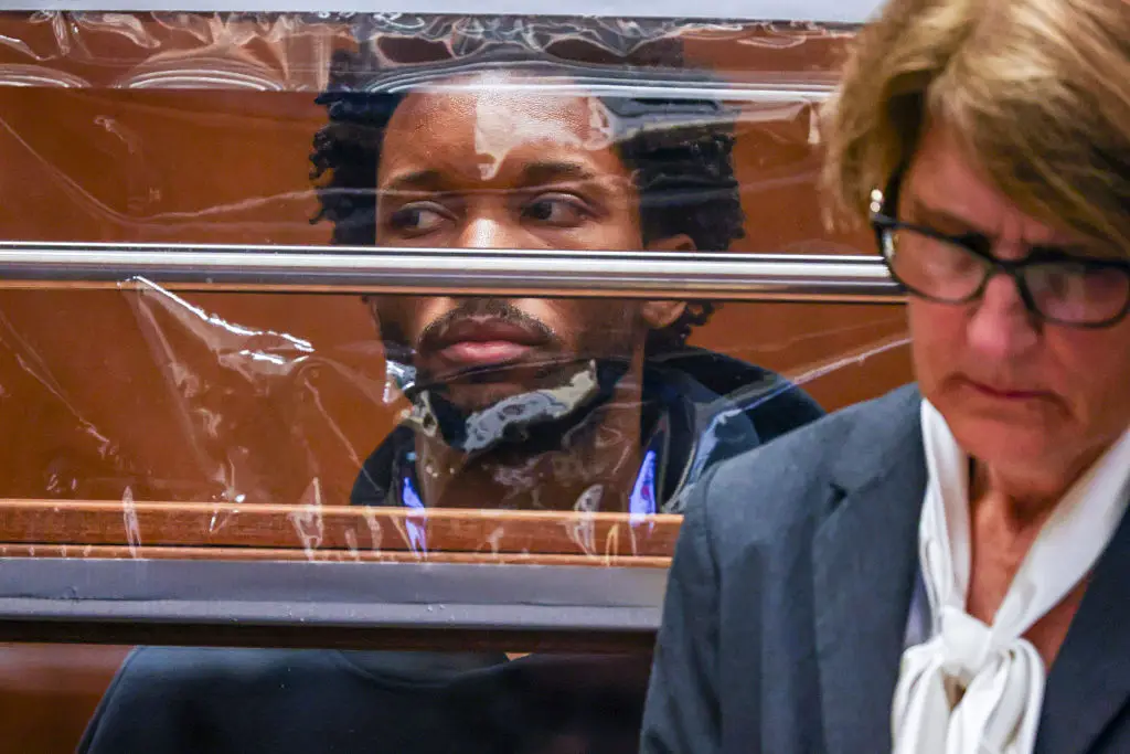 The 21-year-old singer is facing a first-degree murder charge (Pool/Getty Images)