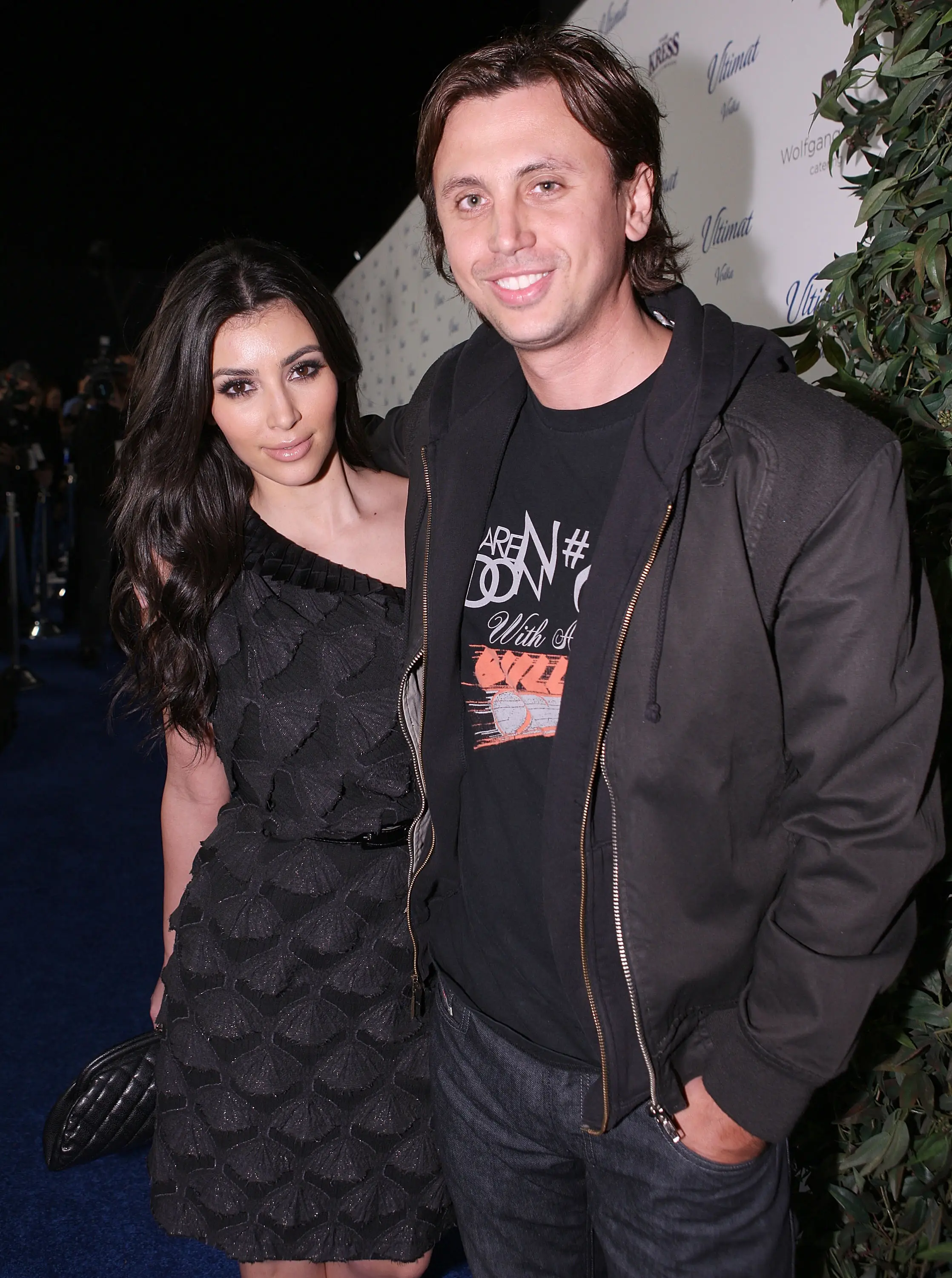 Kim Kardashian and Jonathan Cheban, AKA Foodgod, met at a party in 2009 (Chris Weeks/WireImage)