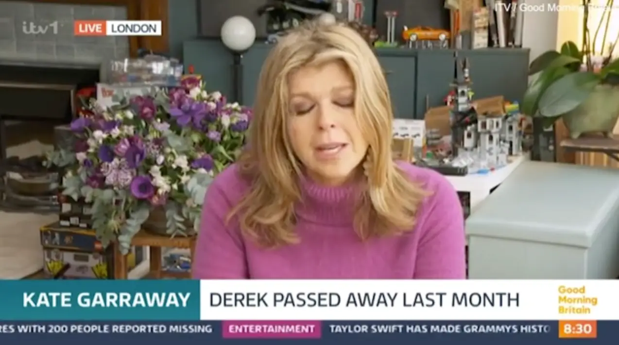 Kate became emotional when discussing her kids' bravery.