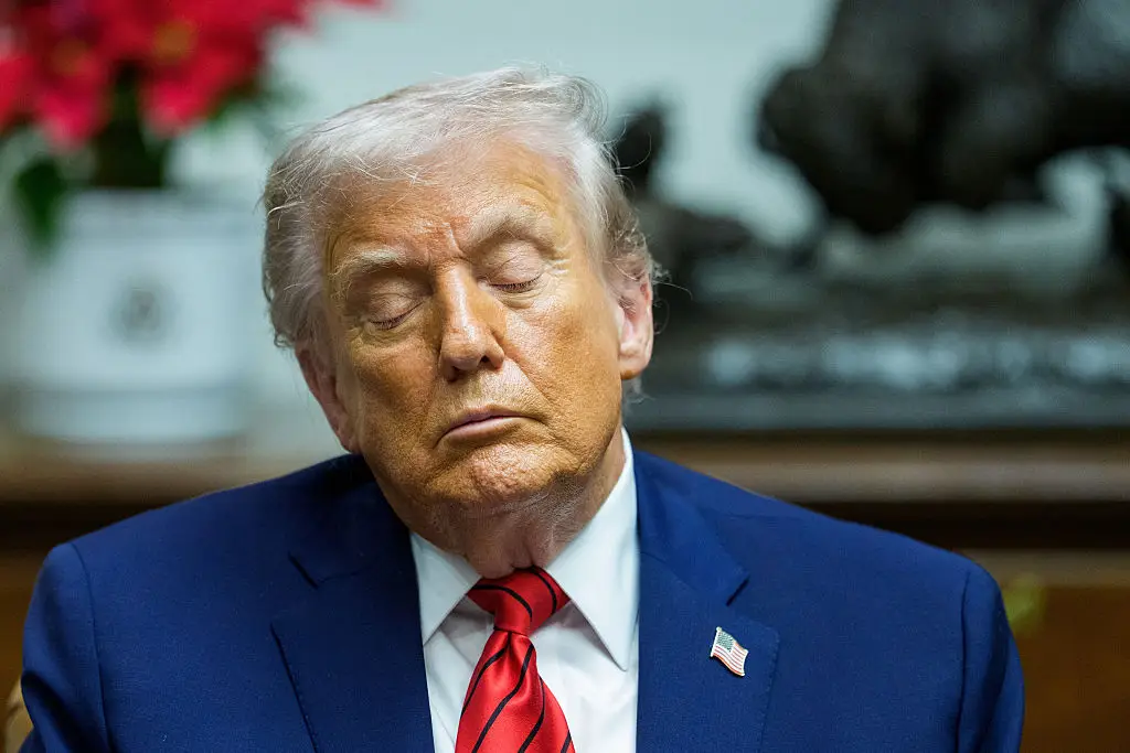 Trump famously gave Joe Biden the nickname 'Sleepy Joe' (Bloomberg/Getty Images)