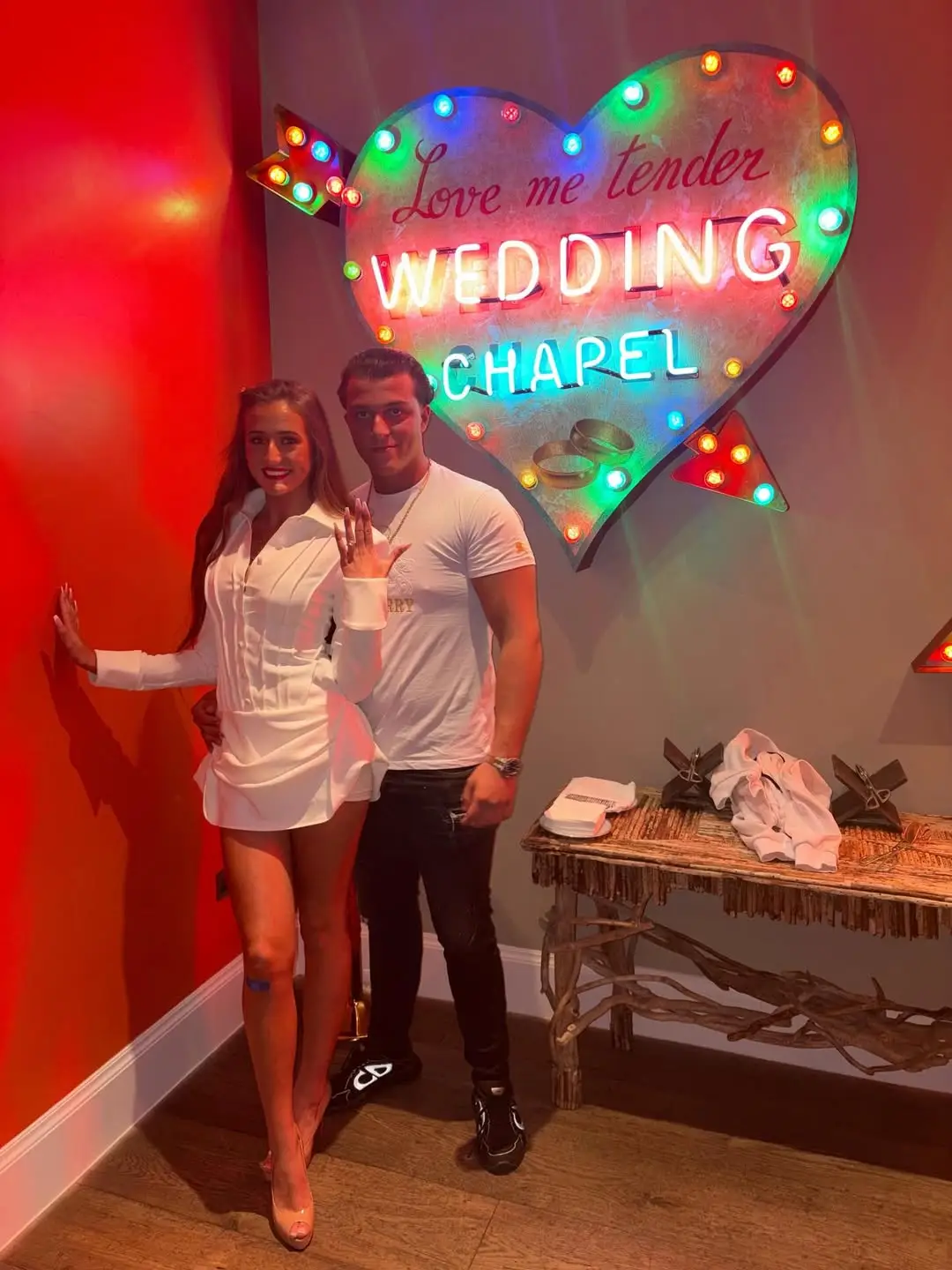 The couple would have had to wait until Venezuela turned 18 to marry in England (Instagram/@venezuelaprice1)
