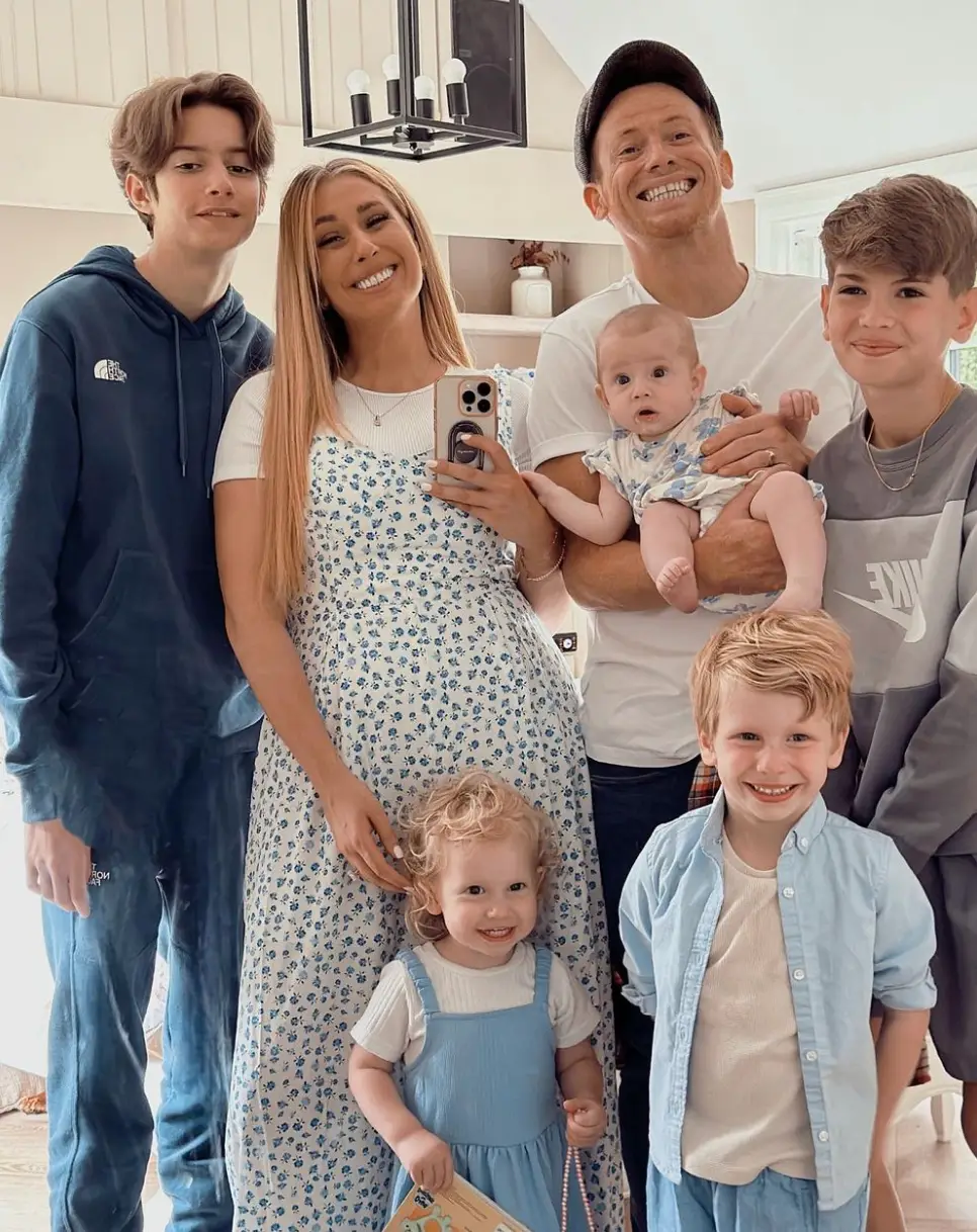 Stacey and Joe already have a big family.