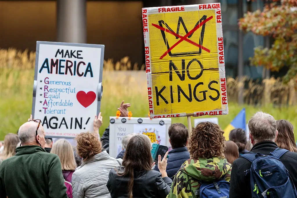 The 'No Kings' protests took place this weekend (Mark Kerrison/In Pictures via Getty Images)