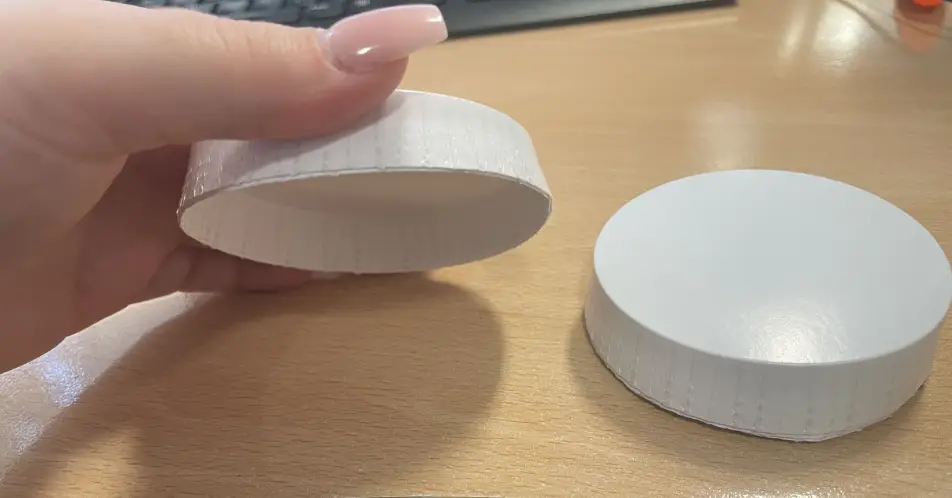 The bar manager Sophie and Rachel covers for their new drinks after they reported the incident.