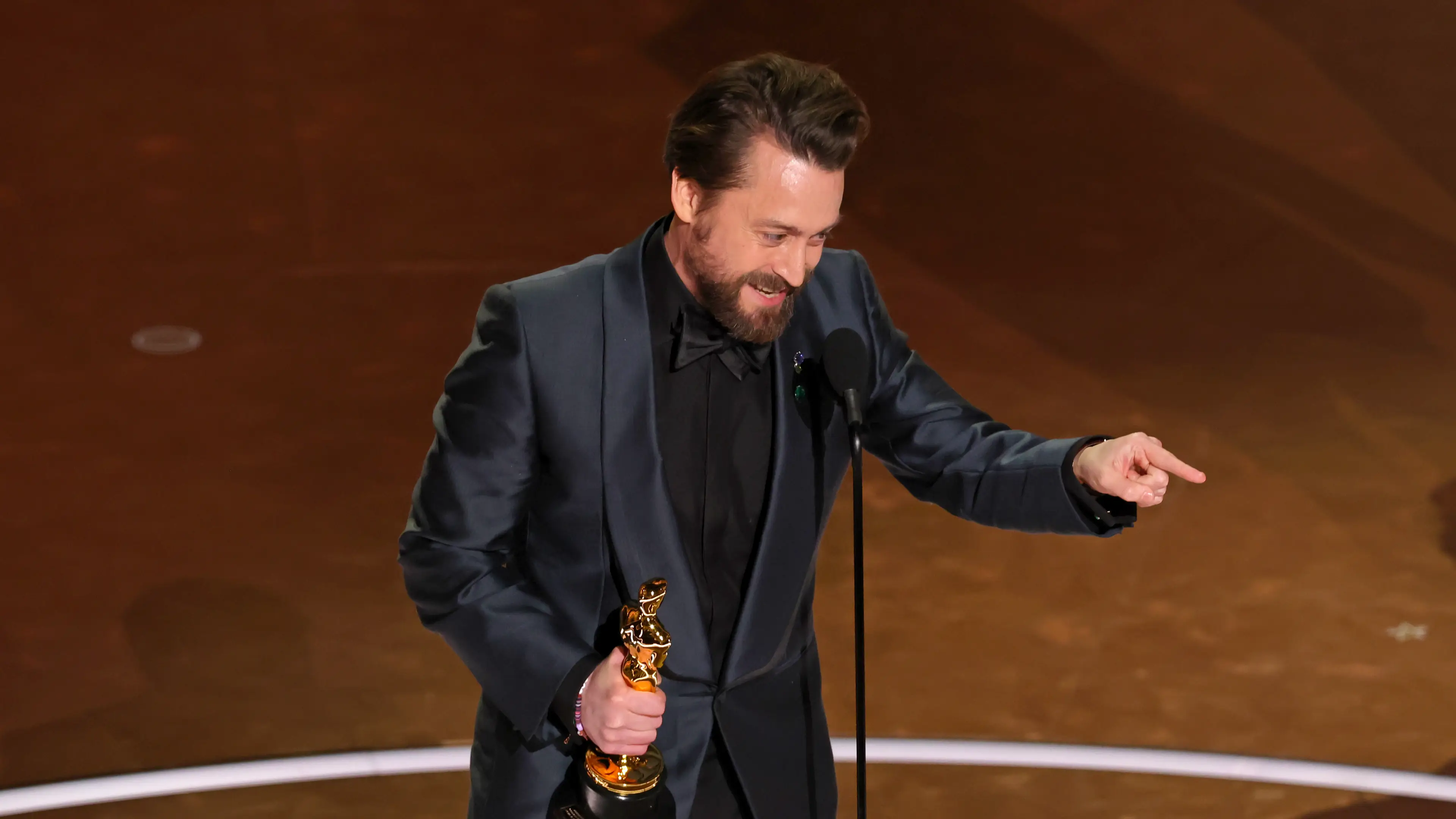 Kieran Culkin publicly exposes unusual promise wife made if he ever won an Oscar which they may now have to honour