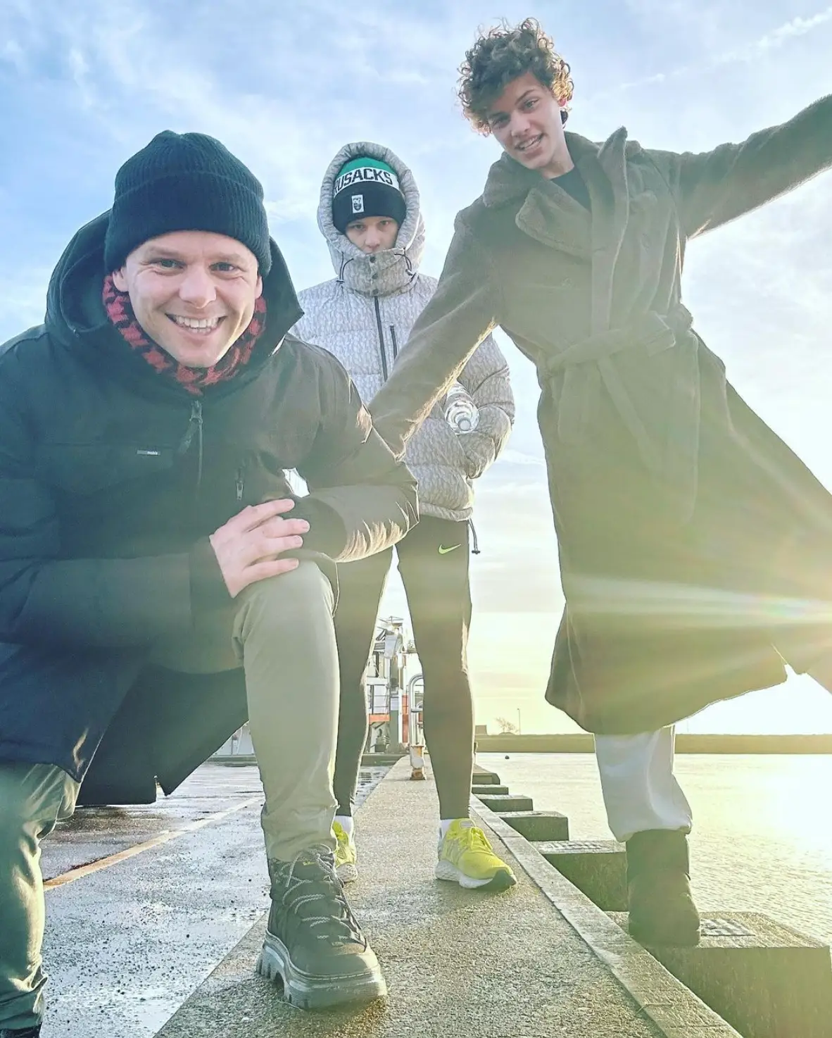 Jeff shares his two sons with late partner Jade Goody (Instagram/@jeffbrazier)