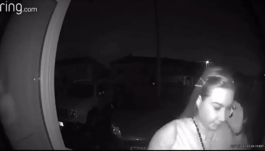 Aimee didn't realise she'd picked up the wrong item (