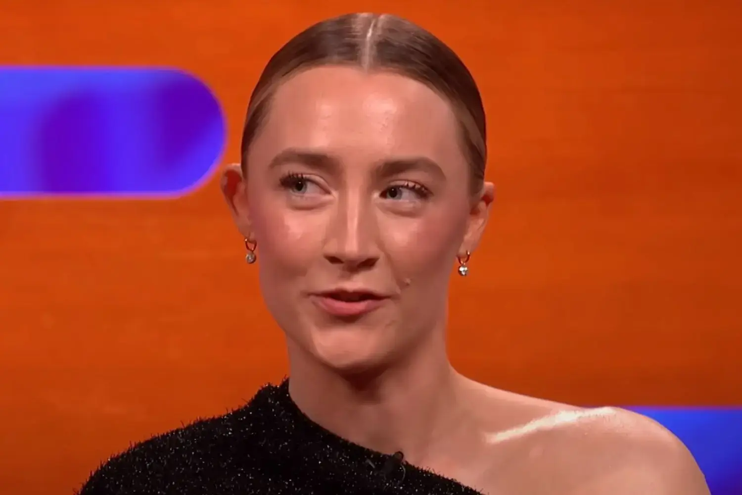 Ronan left the panel speechless with her sharp comment about women's safety (BBC)