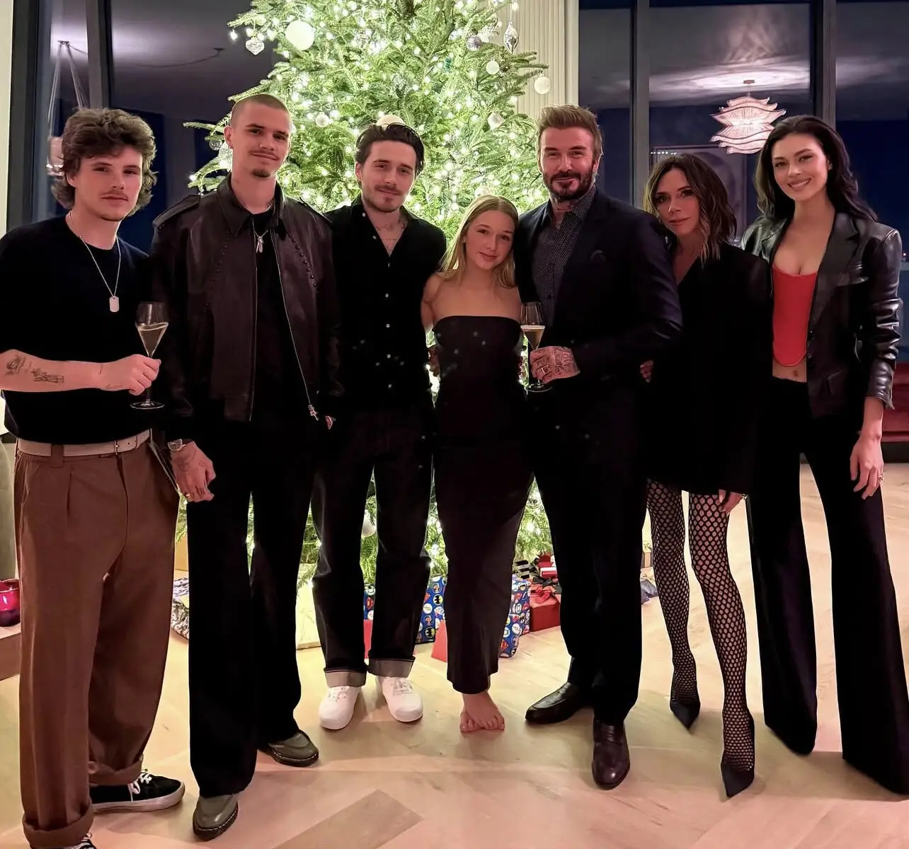 Rumours of tensions within the family have been circulating for some time (Instagram/@victoriabeckham)