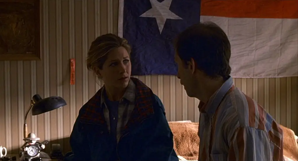 Jennifer Aniston and Jake Gyllenhaal in The Good Girl. (Searchlight Pictures)