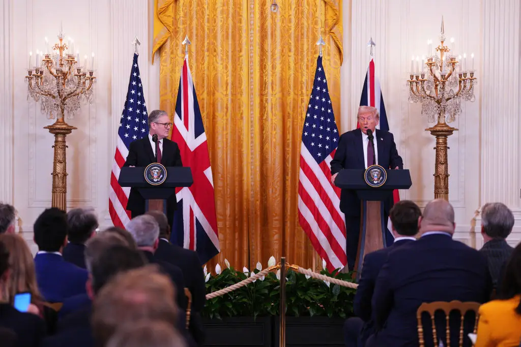 Donald Trump called Keir Starmer a 'tough negotiator' (Carl Court / Staff / Getty Images)