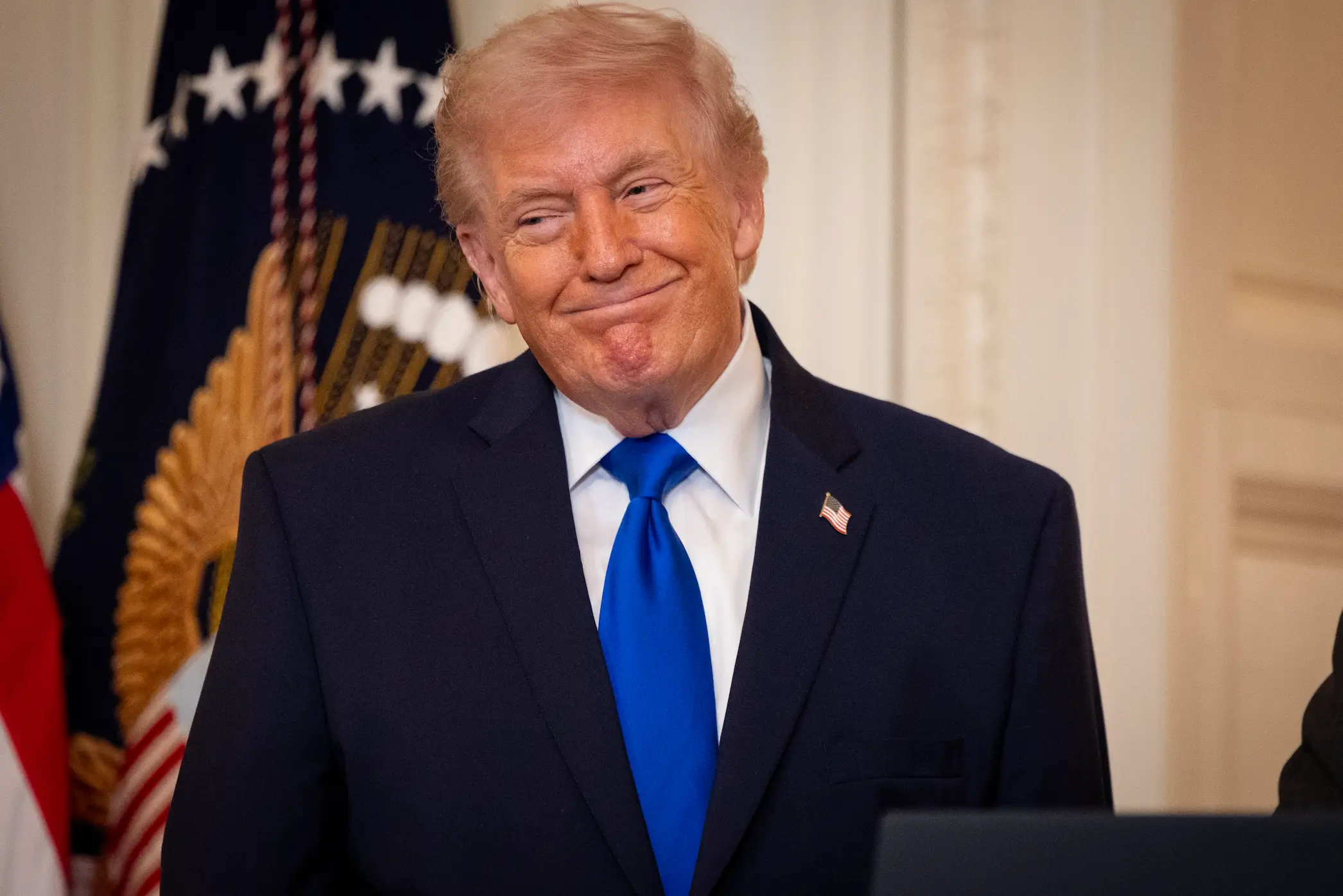 The Team USA women’s hockey team has declined Donald Trump's State of the Union address invite following his comments about them to the men’s squad (Nathan Posner/Anadolu via Getty Images)