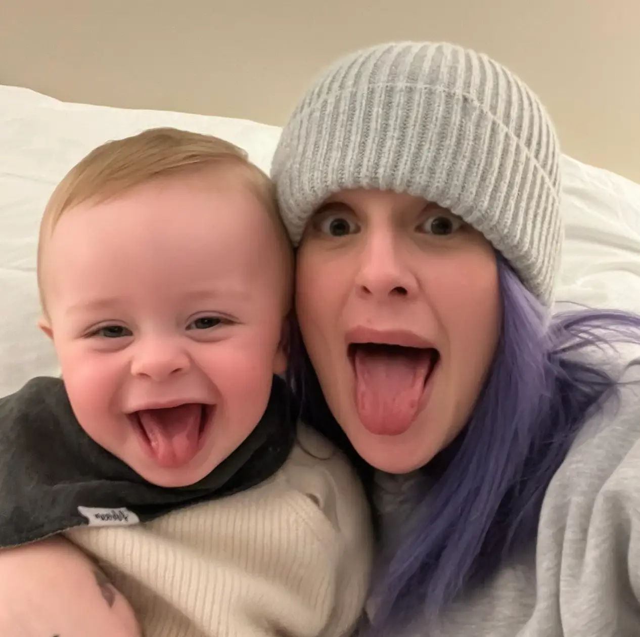 Kelly Osbourne with son Sidney (Instagram/@kellyosbourne)